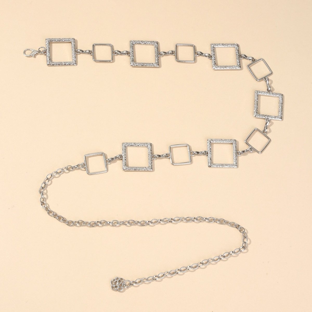 Belt chaîne for women, model Ezri - Zictor