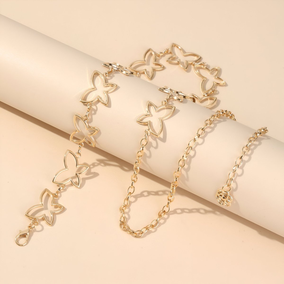 Belt chaîne for women, model MKendrixn - Zictor