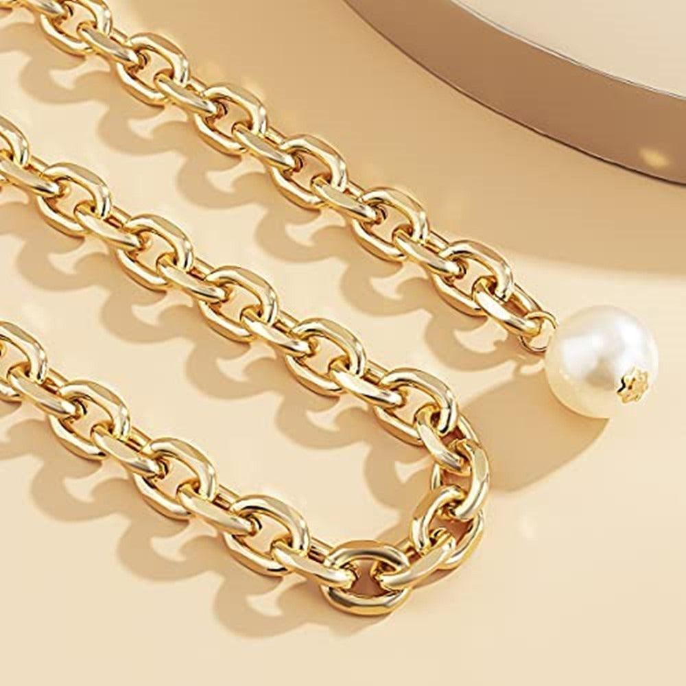 Belt chaîne for women, model Sora - Zictor
