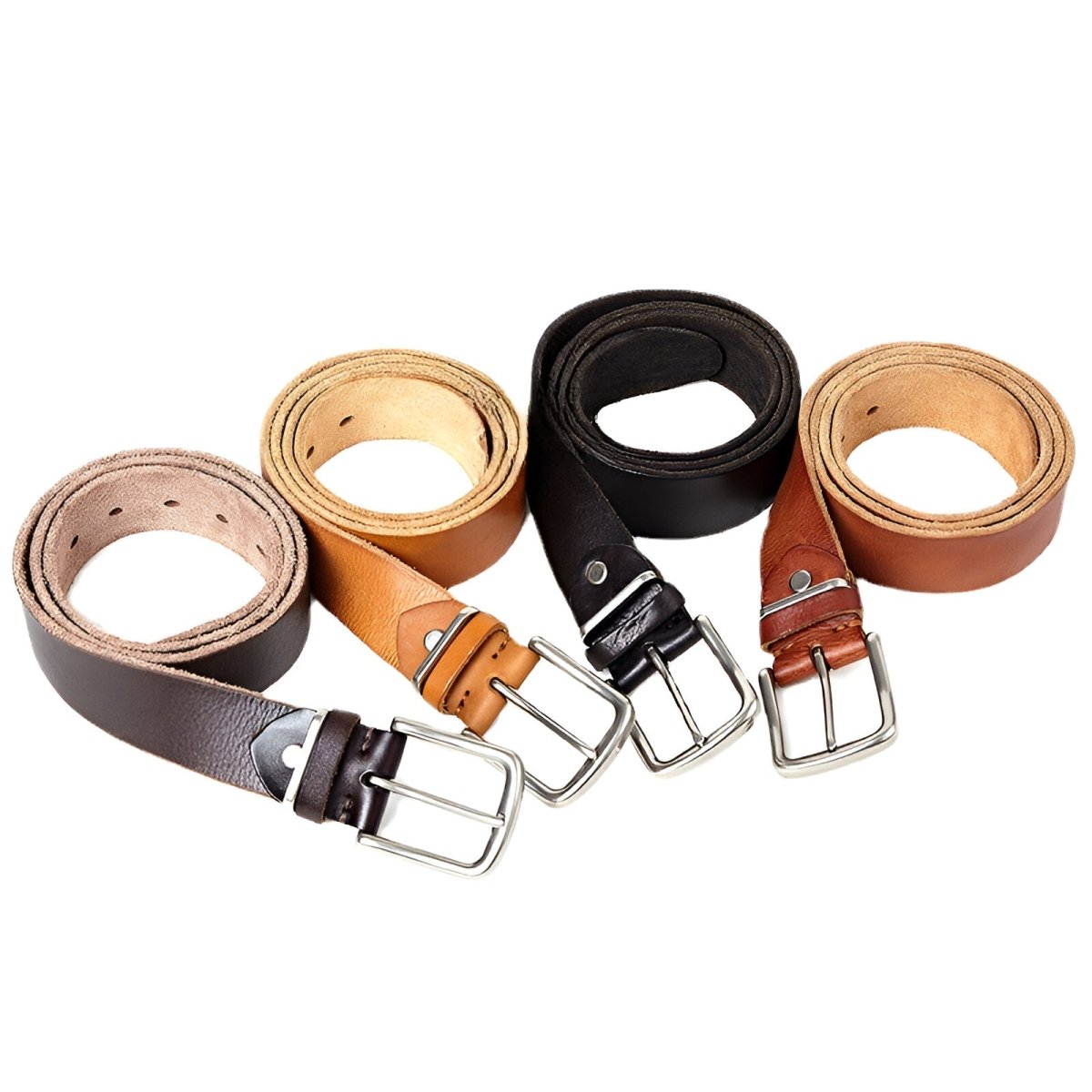 Belt In Leather For Men Model Halen by Zictor