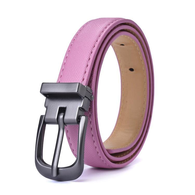 Belt child adjustable for fille ou garçon in simili vegan, model Marleio - Zictor