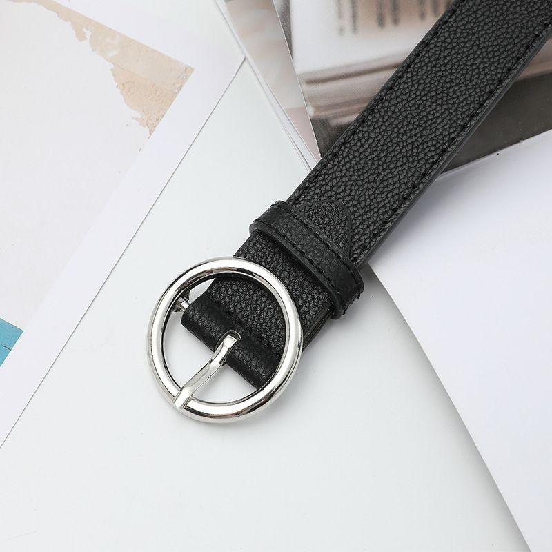 Belt For Women TO Buckle Ronde Disponible In Large Size Model Arieli by Zictor