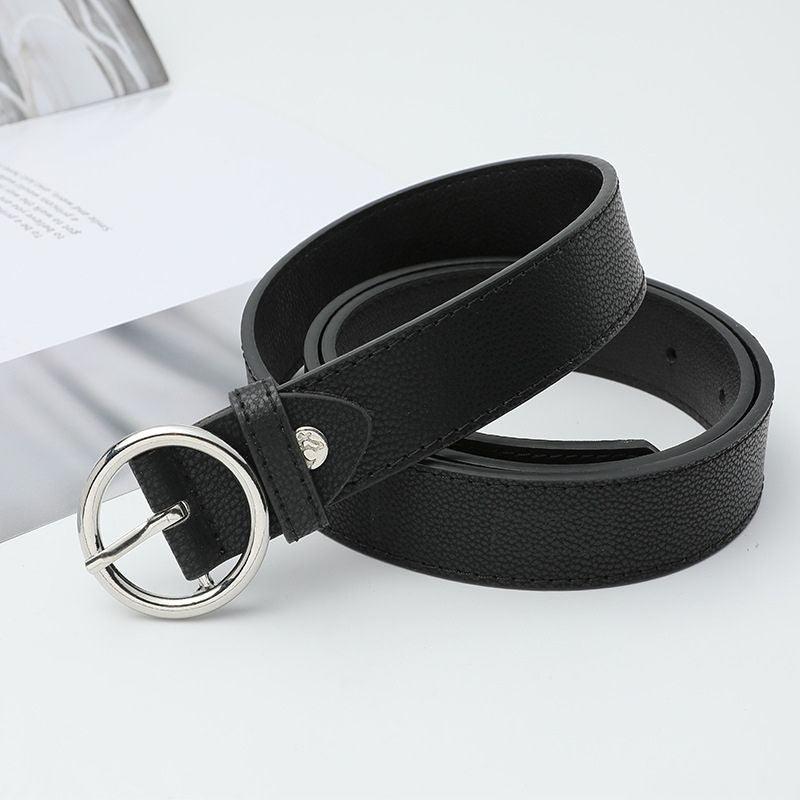 Belt For Women TO Buckle Ronde Disponible In Large Size Model Arieli by Zictor