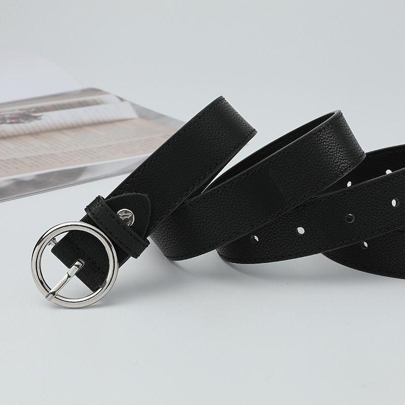 Belt For Women TO Buckle Ronde Disponible In Large Size Model Arieli by Zictor
