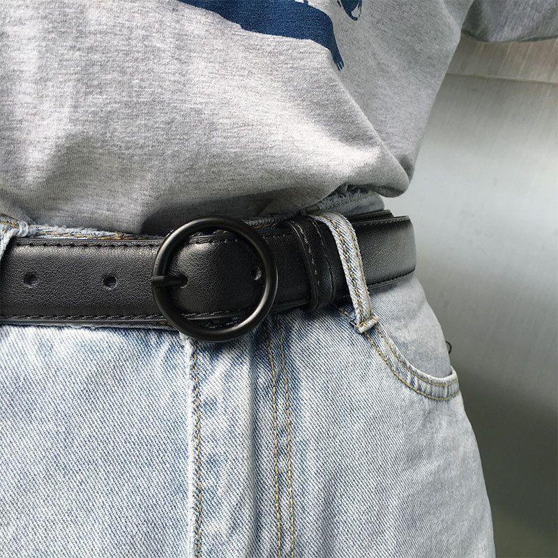 Belt For Women TO Buckle Ronde Disponible In Large Size Model Kody by Zictor