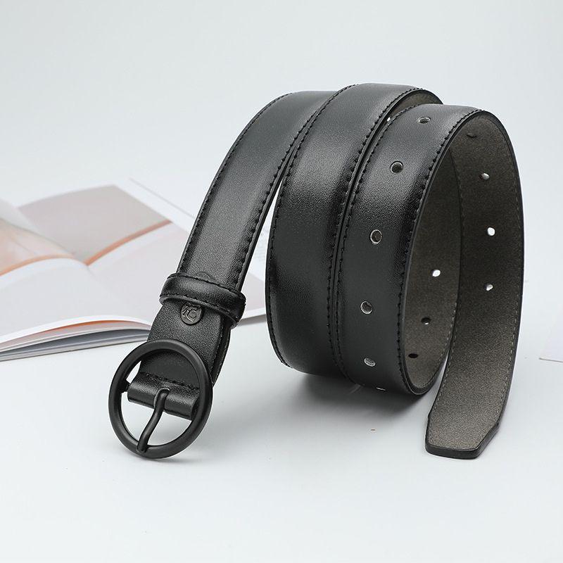 Belt For Women TO Buckle Ronde Disponible In Large Size Model Kody by Zictor