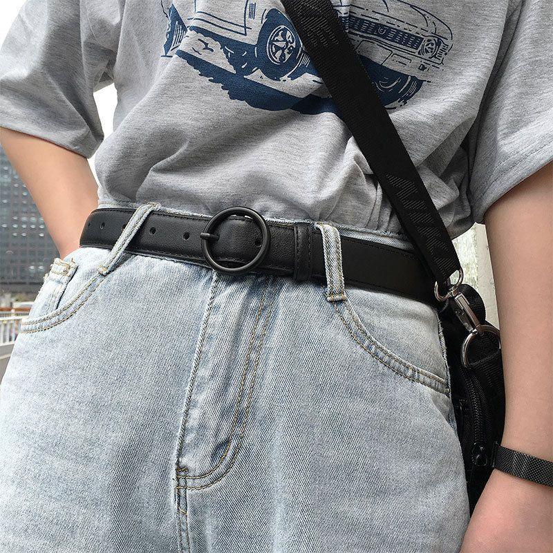 Belt For Women TO Buckle Ronde Disponible In Large Size Model Kody by Zictor