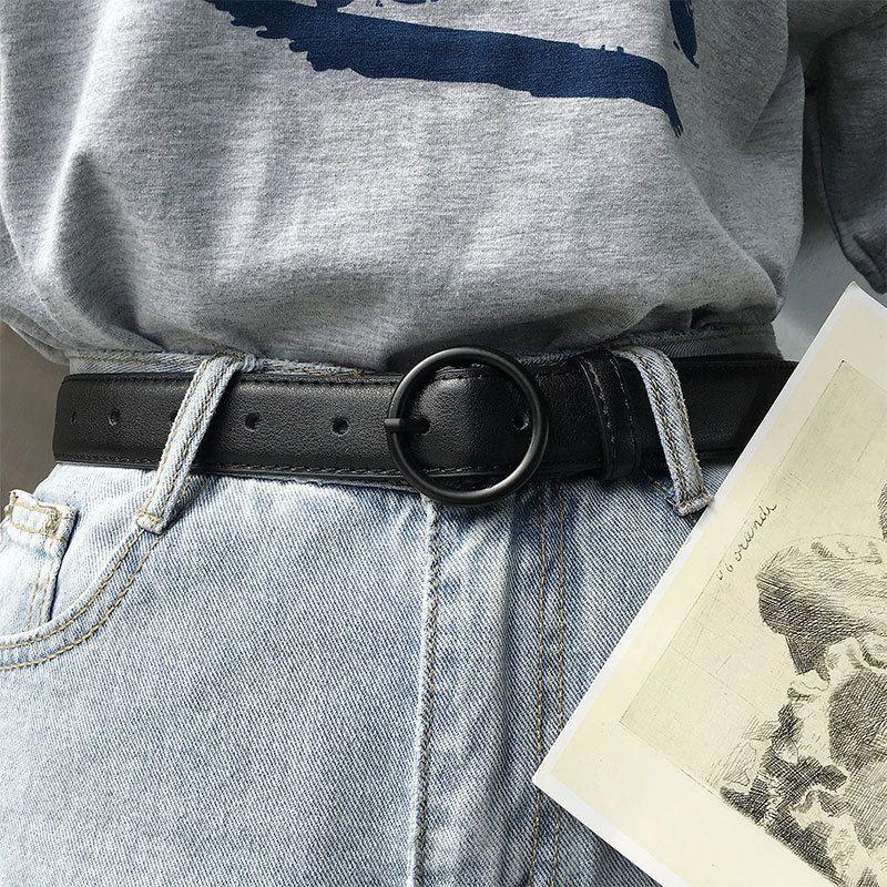 Belt For Women TO Buckle Ronde Disponible In Large Size Model Kody by Zictor