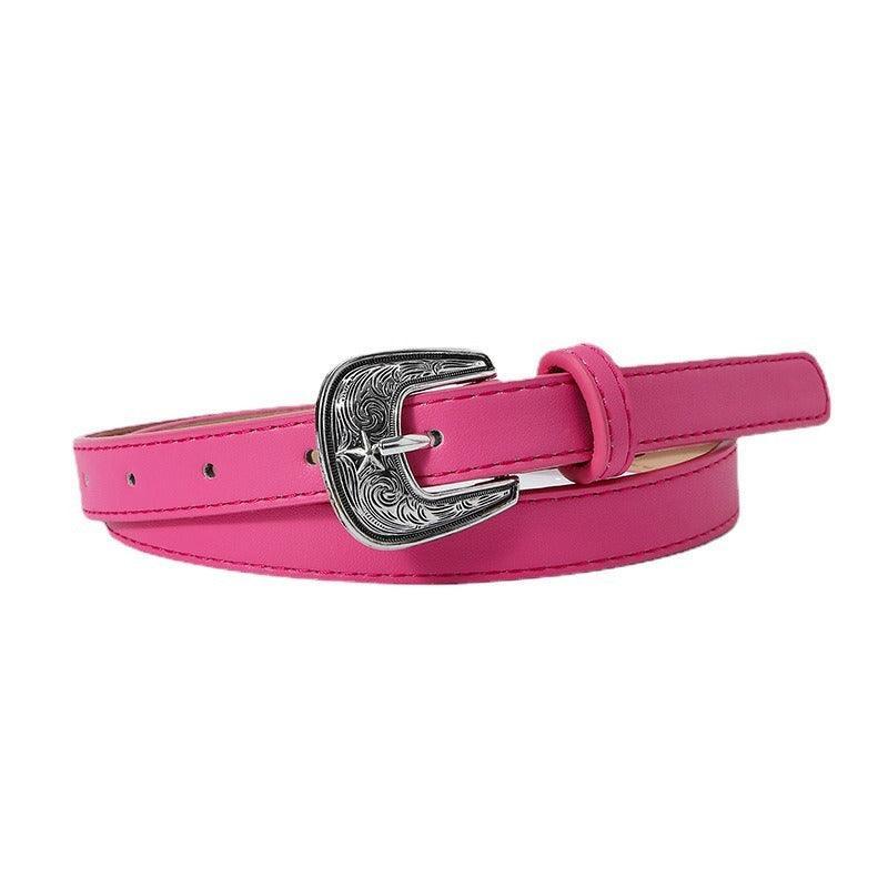 Belt colorée for women, model Ira - Zictor