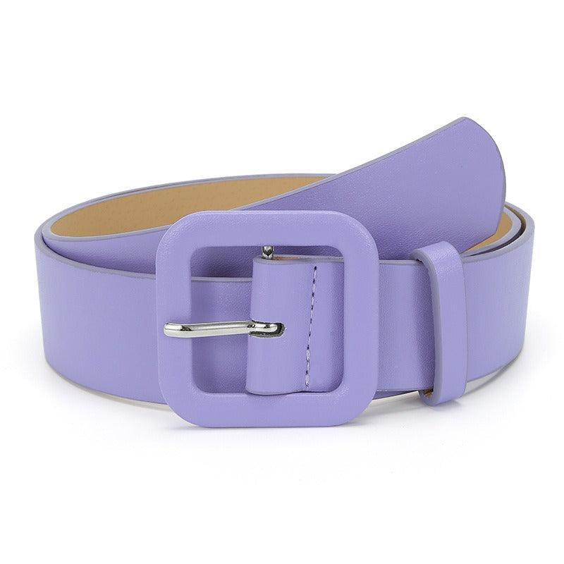 Belt colorée for women, model Kade - Zictor