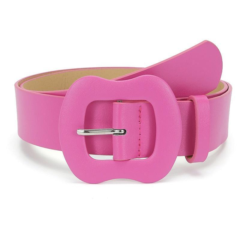 Belt colorée for women, model Marleie - Zictor