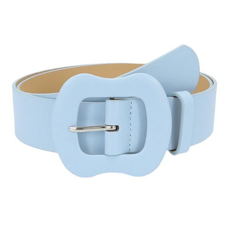 Belt colorée for women, model Marleie - Zictor