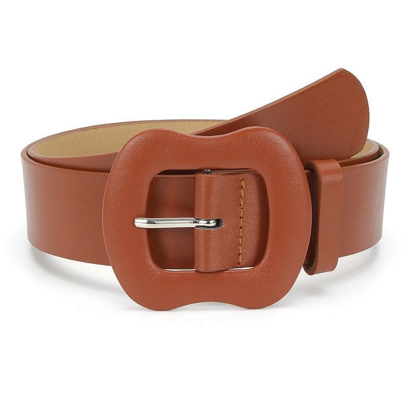 Belt colorée for women, model Marleie - Zictor