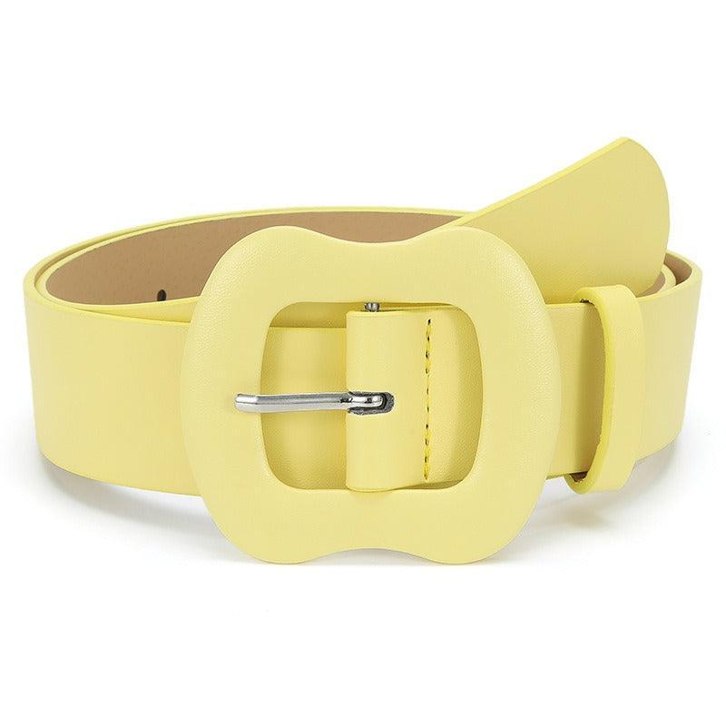 Belt colorée for women, model Marleie - Zictor