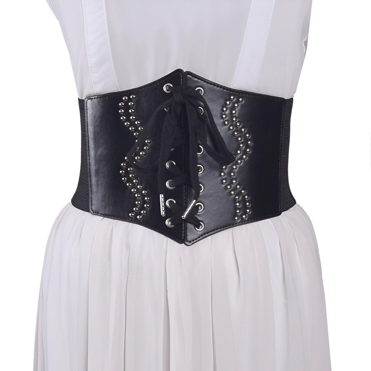 Belt TO Lacets With Perles Model Harleie by Zictor