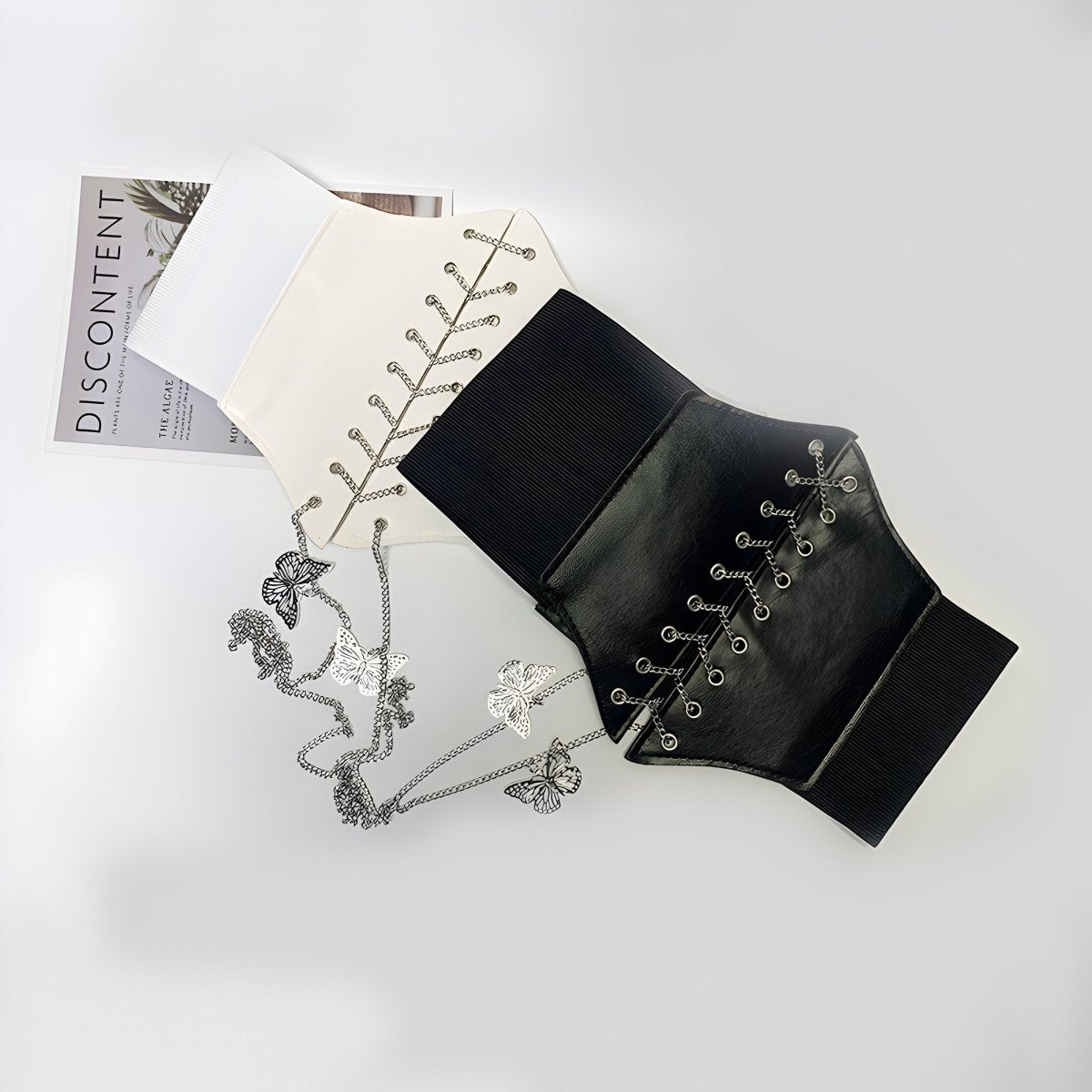 Belt With Chaine Papillons Model Edi by Zictor