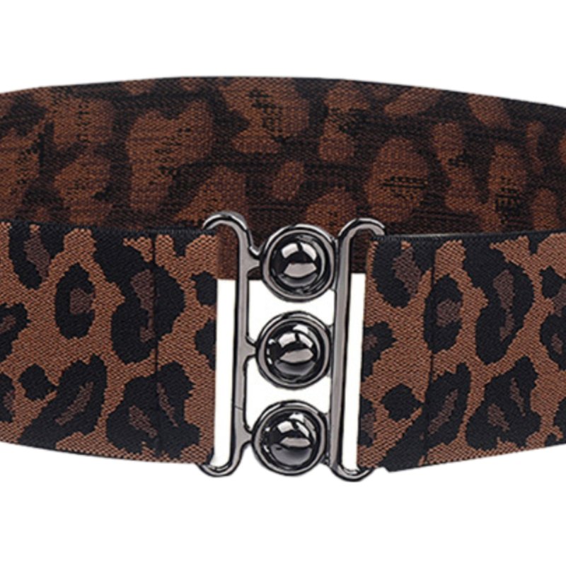 Belt Imprime Leopard For Women Model Rayyan by Zictor