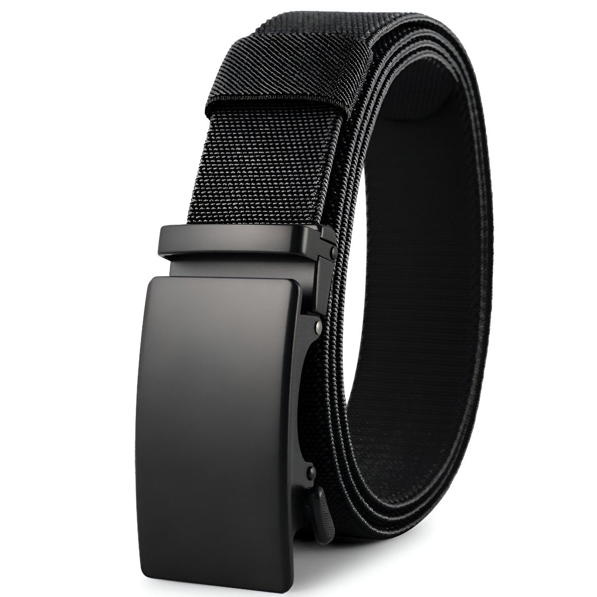 Belt elastic in canvas, to buckle auBerkeRayyanyatique, for men, model Lam - Zictor