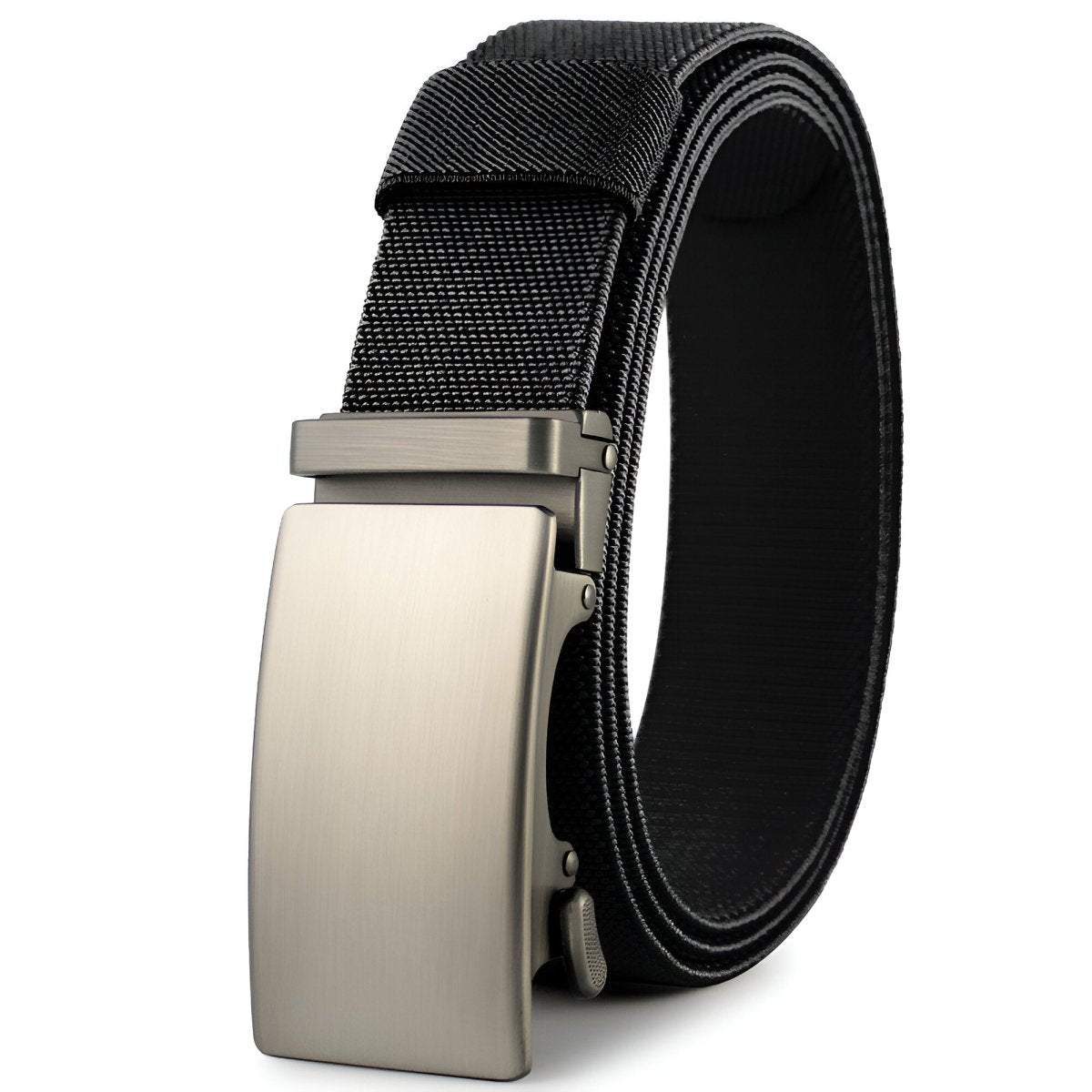 Belt elastic in canvas, to buckle auBerkeRayyanyatique, for men, model Lam - Zictor