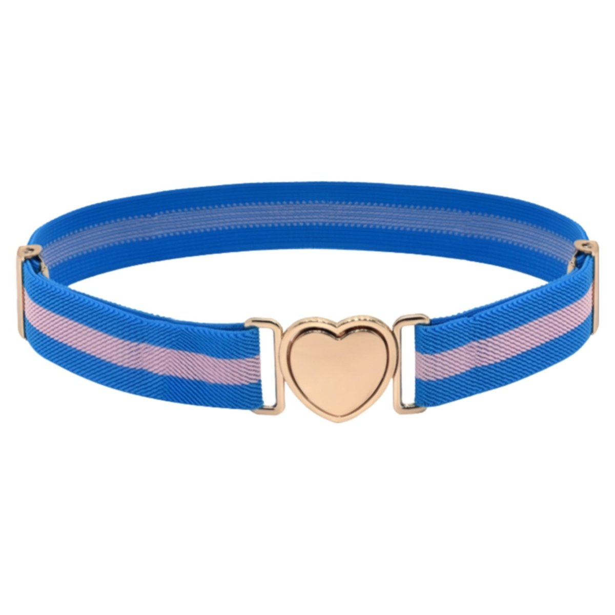 Belt elastic to attache rapide in forme of coeur, for fille, to Simranures, model Star - Zictor