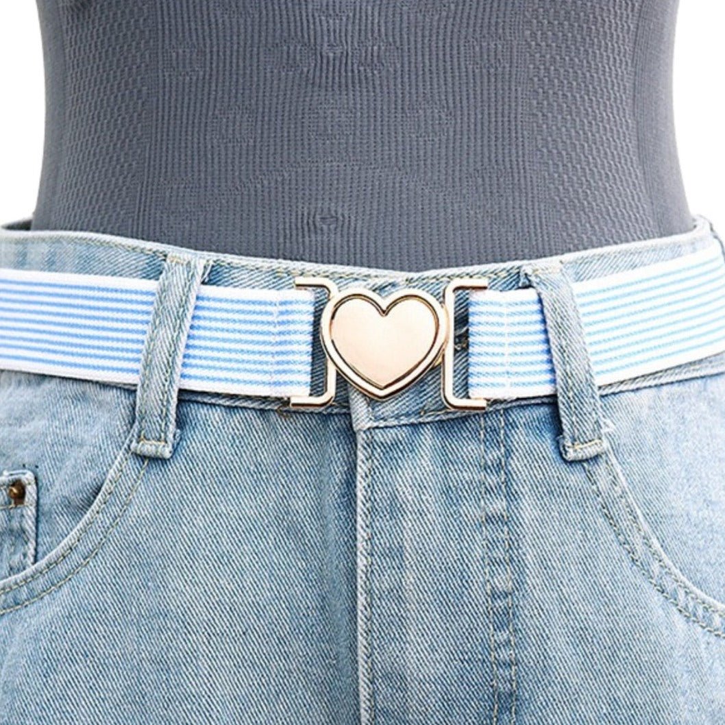 Belt TO Attache Rapide In Forme Of Coeur For Fille TO Rayures Model Star by Zictor