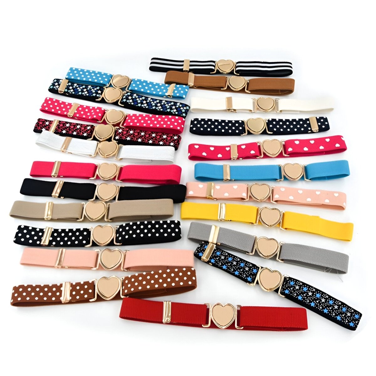Belt TO Attache Rapide In Forme Of Coeur For Fille TO Pois Model London by Zictor