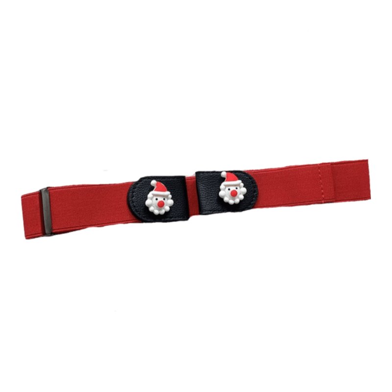 Belt elastic Without Buckle Child to Cartoon Noël, fille and garçon, model Kim - Zictor