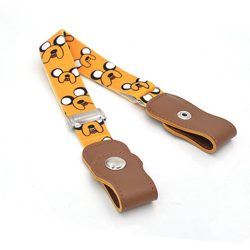 Belt elastic Without Buckle Child to motifs, fille and garçon, model Musa - Zictor