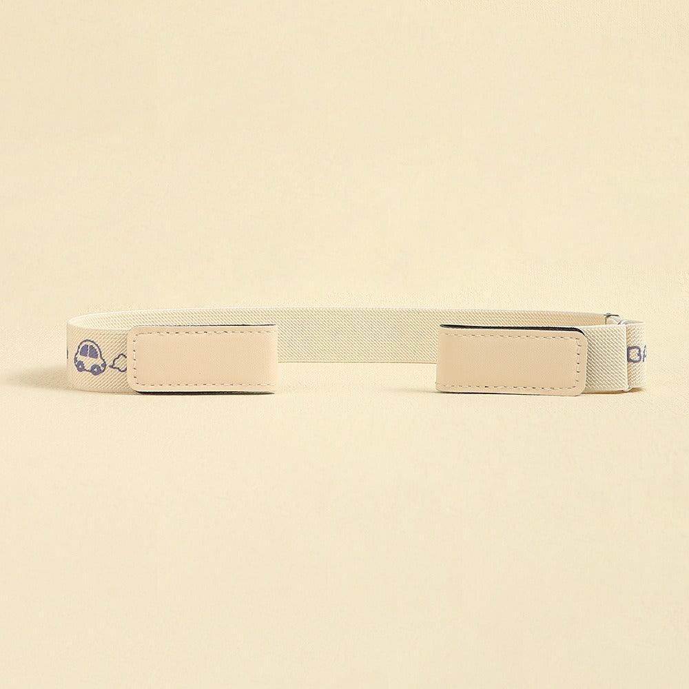 Belt elastic without buckle for bébé and child, fermeture to velcro, model Satya - Zictor