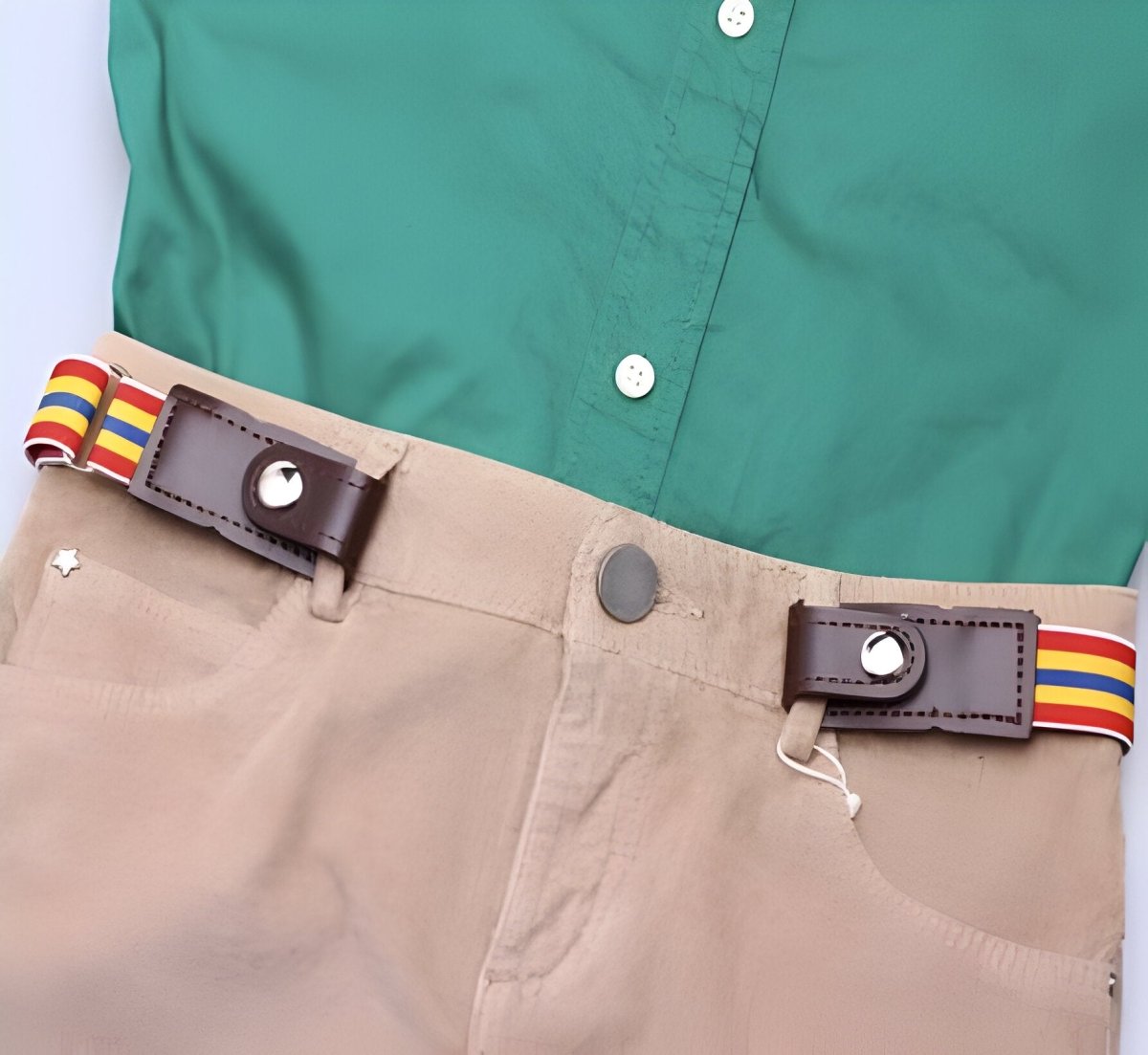 Belt Without Buckle For Child Fille And Garcon Model Baran by Zictor