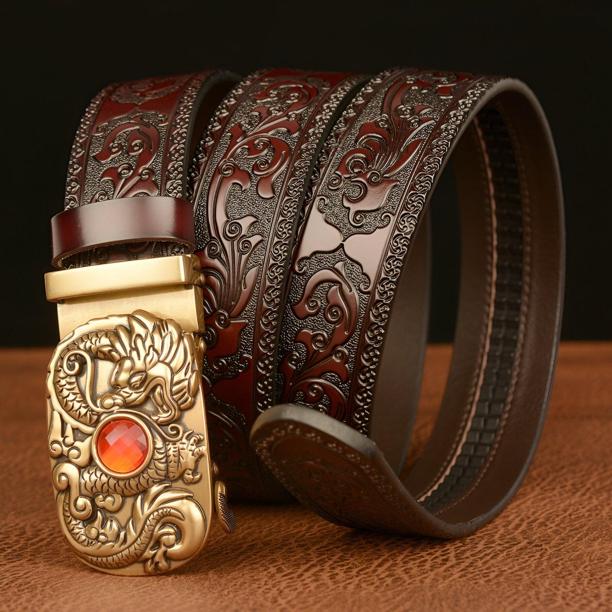 Belt Animal Ornee Dune Pierre TO Motif Dragon Model Ellerey by Zictor
