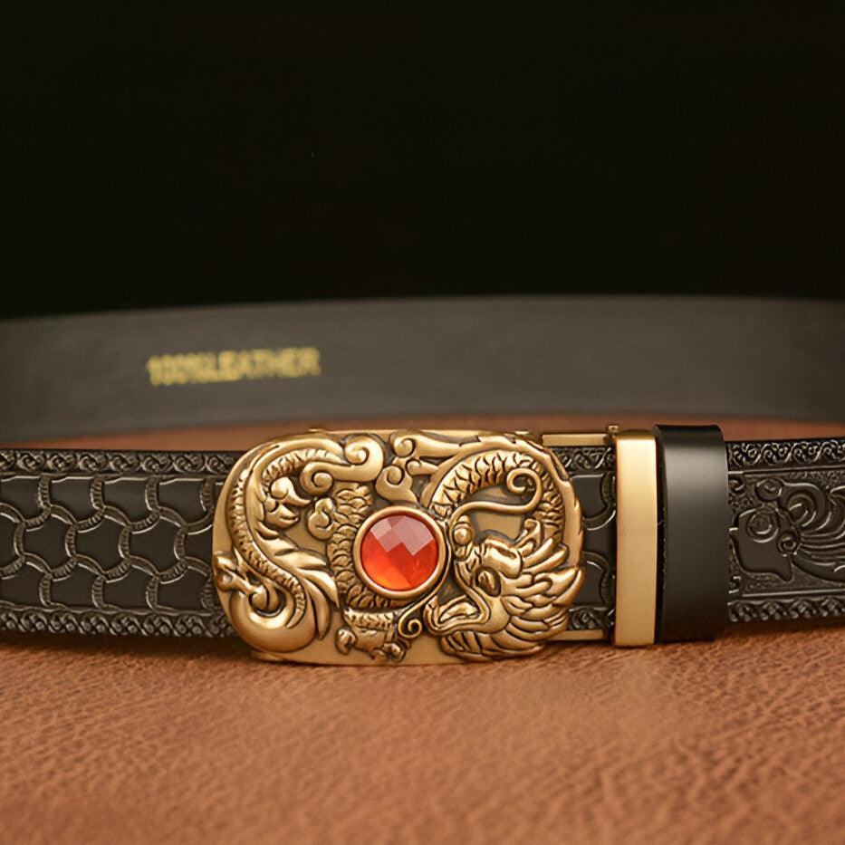 Belt Animal Ornee Dune Pierre TO Motif Dragon Model Ellerey by Zictor