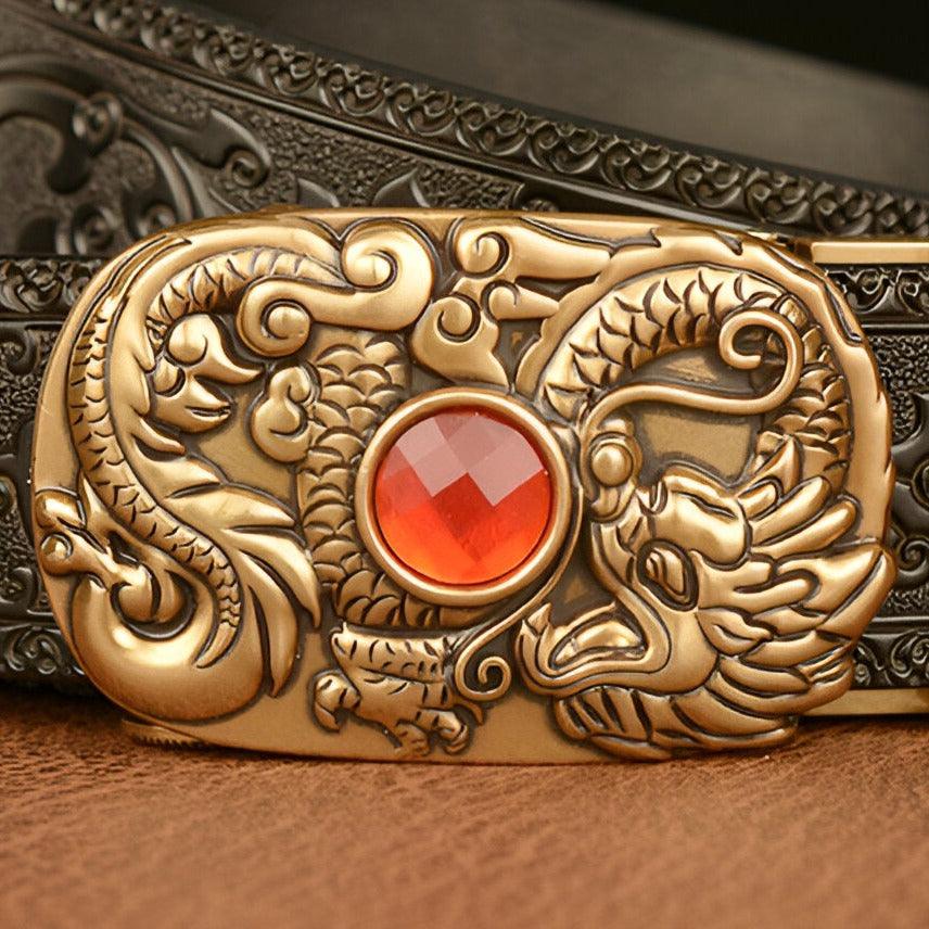 Belt Animal Ornee Dune Pierre TO Motif Dragon Model Ellerey by Zictor