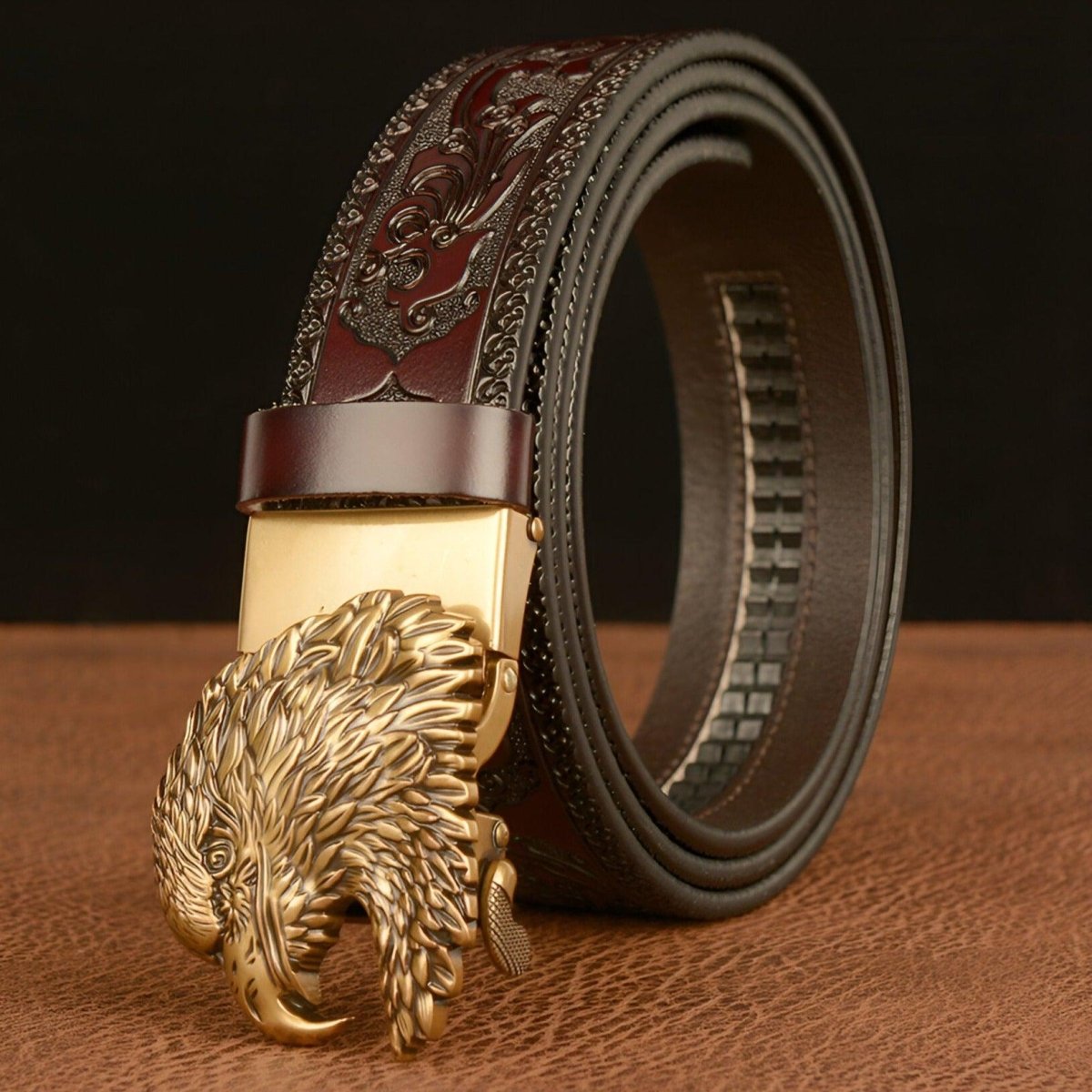 Belt Animal TO Buckle In Forme Daigle Model Amadi by Zictor