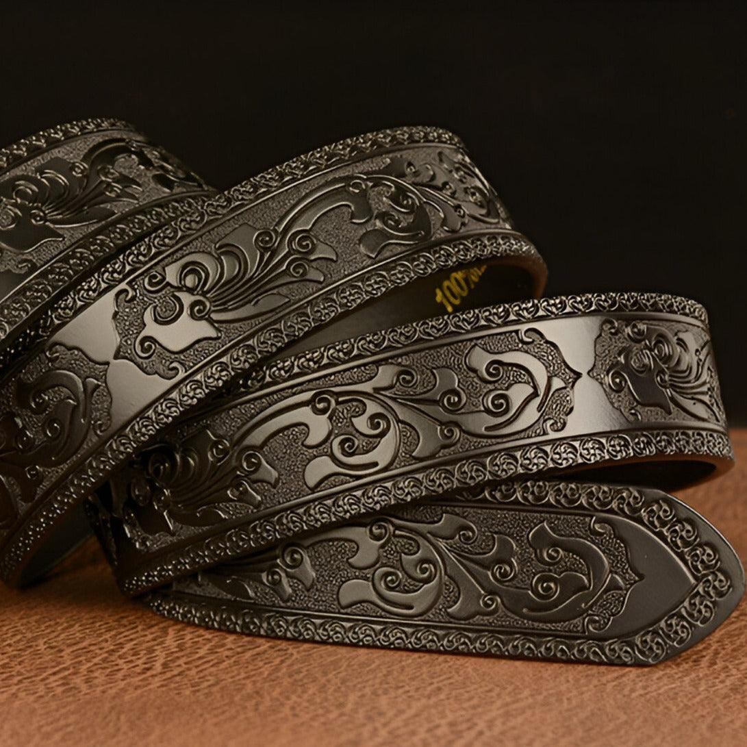 Belt Animal TO Buckle In Forme Daigle Model Amadi by Zictor