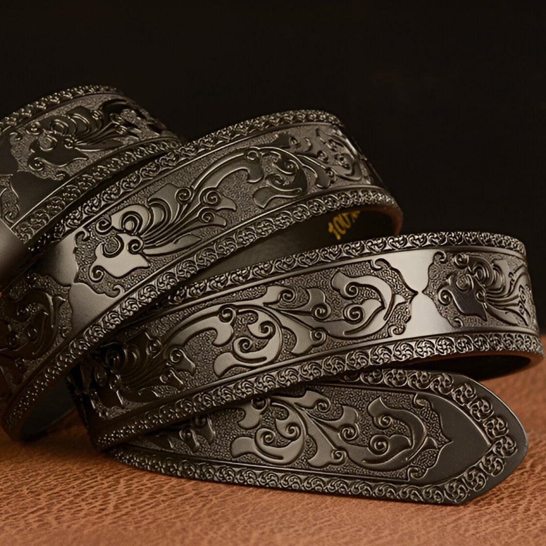 Belt Animal TO Motif Aigle And Drapeau Americain Model Adriel by Zictor
