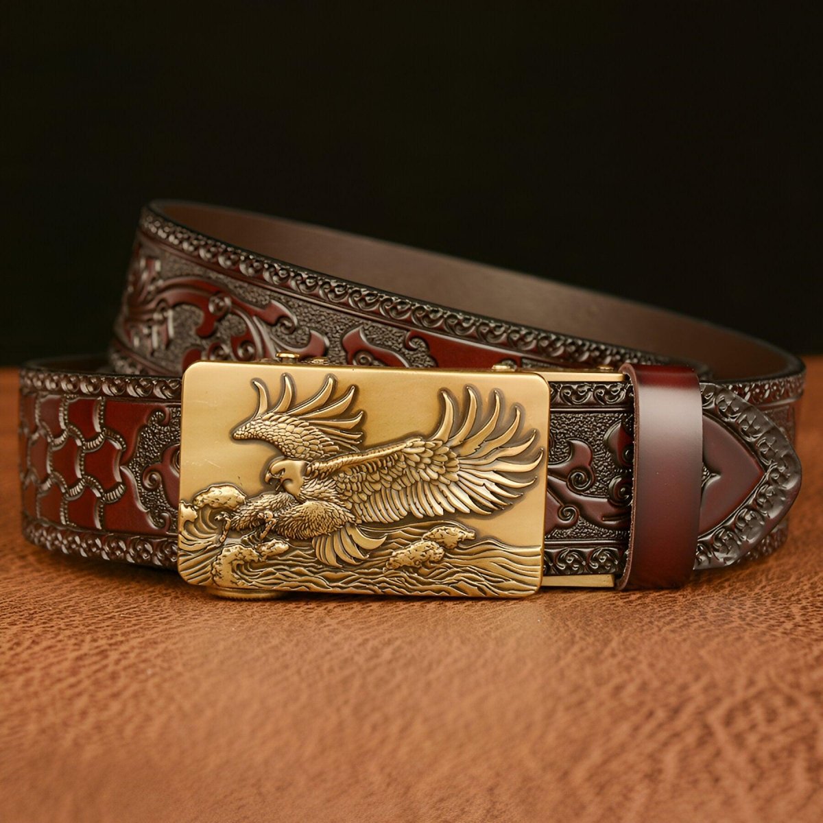 Belt Animal TO Motif Aigle And Vagues Model Navin by Zictor