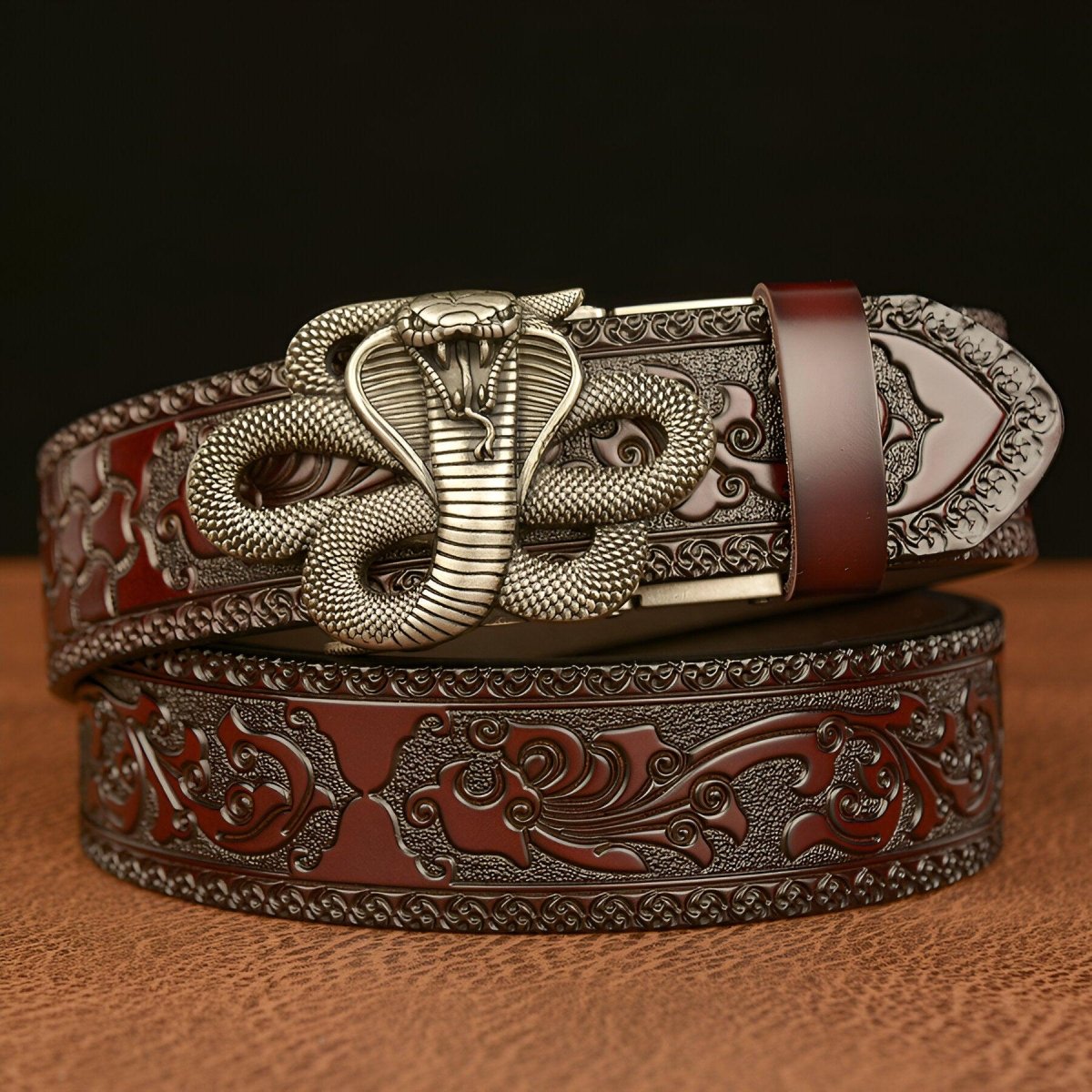 Belt Esprit Animal to motif Cobra, model Marlei - Zictor