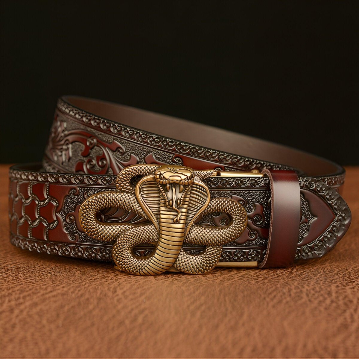 Belt Animal TO Motif Cobra Model Aiden by Zictor