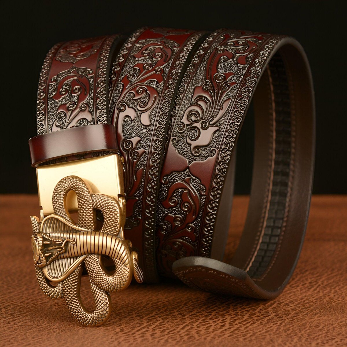 Belt Animal TO Motif Cobra Model Aiden by Zictor