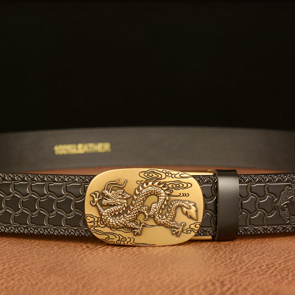 Belt Animal TO Motif Dragon Asiatique Model Lucca by Zictor