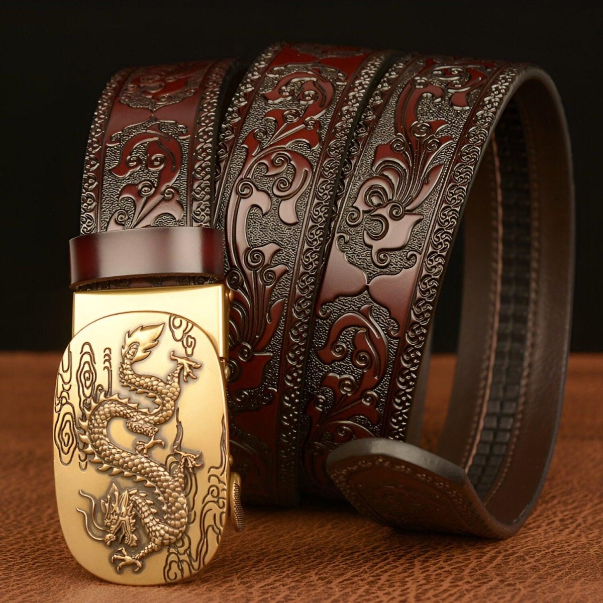 Belt Animal TO Motif Dragon Asiatique Model Lucca by Zictor