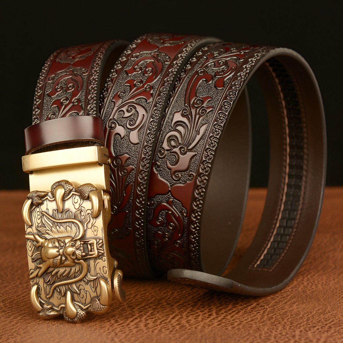 Belt Animal TO Motif Dragon With Griffes Model Kolby by Zictor
