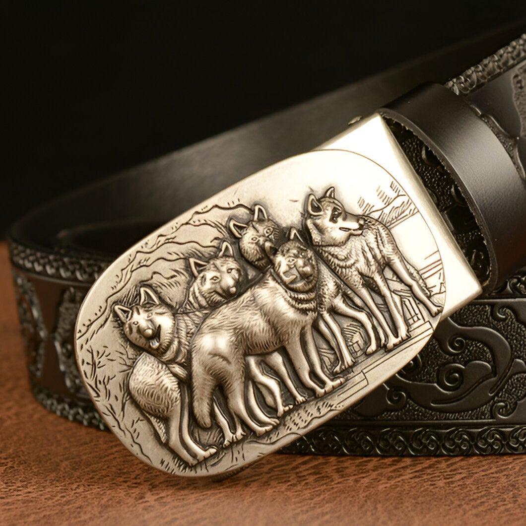 Belt Animal TO Motif Meute Of Loup Model Ashleey by Zictor