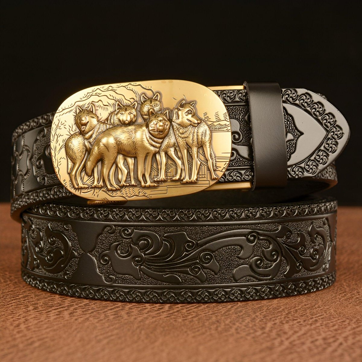 Belt Esprit Animal to motif meute of Aydenp, model AshSimranyany - Zictor