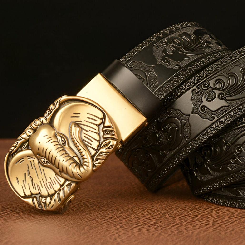 Belt Animal TO Motif Tete Delephant Model Emre by Zictor