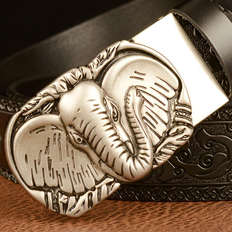 Belt Animal TO Motif Tete Delephant Model Emre by Zictor