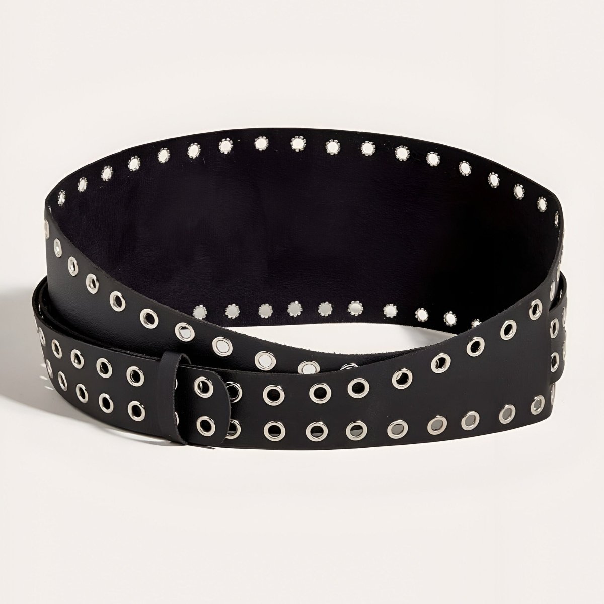 Belt Wide Xxl TO Buckle Double Prong Model Sachae by Zictor