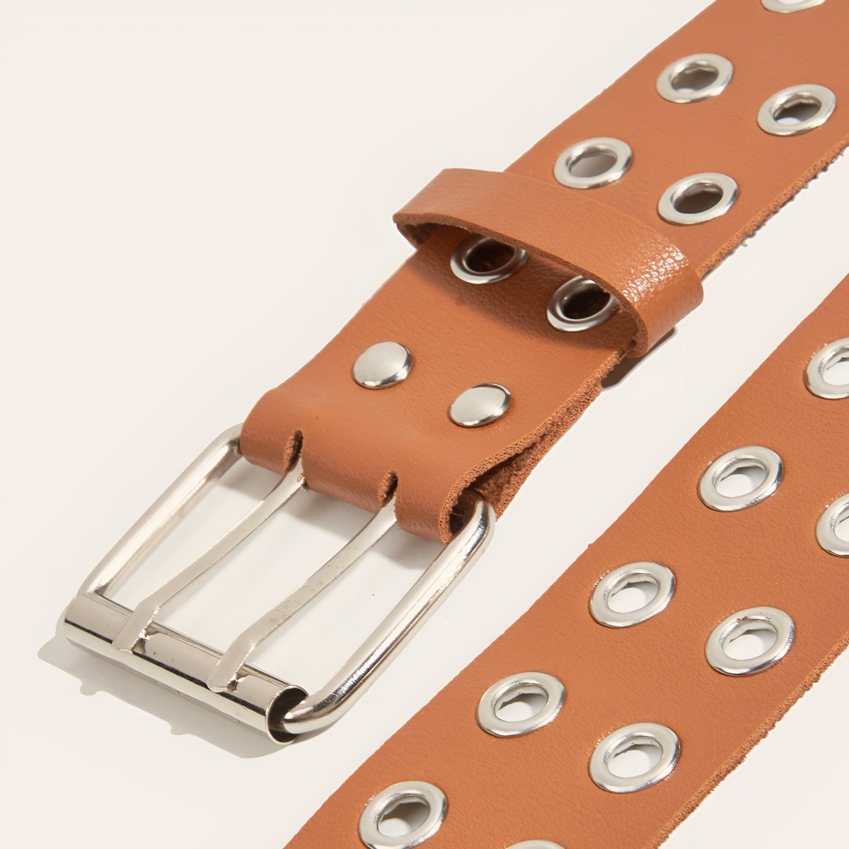 Belt Wide Xxl TO Buckle Double Prong Model Sachae by Zictor