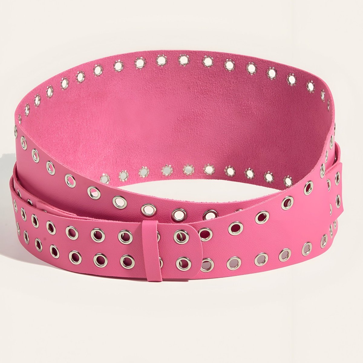 Belt Wide Xxl TO Buckle Double Prong Model Sachae by Zictor